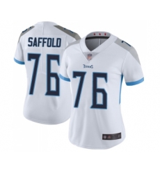 Women's Tennessee Titans #76 Rodger Saffold White Vapor Untouchable Limited Player Football Jersey