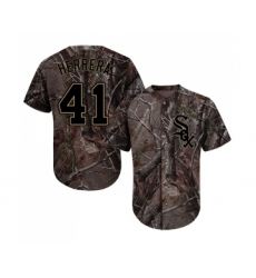 Men's Chicago White Sox #41 Kelvin Herrera Authentic Camo Realtree Collection Flex Base Baseball Jersey