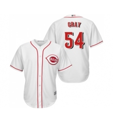 Men's Cincinnati Reds #66 Yasiel Puig Grey Road Flex Base Authentic Collection Baseball Jersey