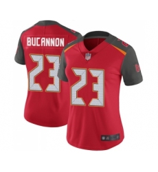 Women's Tampa Bay Buccaneers #23 Deone Bucannon Red Team Color Vapor Untouchable Limited Player Football Jersey