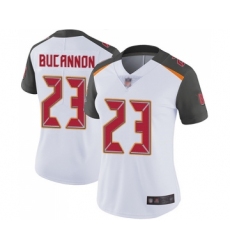 Women's Tampa Bay Buccaneers #23 Deone Bucannon White Vapor Untouchable Limited Player Football Jersey