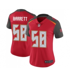 Women's Tampa Bay Buccaneers #58 Shaquil Barrett Red Team Color Vapor Untouchable Limited Player Football Jersey