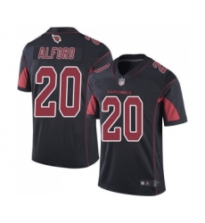 Men's Arizona Cardinals #20 Robert Alford Limited Black Rush Vapor Untouchable Football Jersey