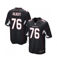 Men's Arizona Cardinals #76 Marcus Gilbert Game Black Alternate Football Jersey