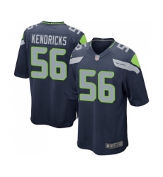 Men's Seattle Seahawks #56 Mychal Kendricks Game Navy Blue Team Color Football Jersey