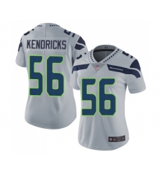 Women's Seattle Seahawks #56 Mychal Kendricks Grey Alternate Vapor Untouchable Limited Player Football Jersey