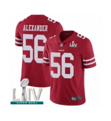 Youth San Francisco 49ers #56 Kwon Alexander Red Team Color Vapor Untouchable Limited Player Super Bowl LIV Bound Football Jersey