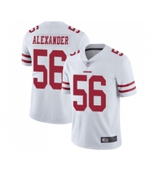 Youth San Francisco 49ers #56 Kwon Alexander White Vapor Untouchable Limited Player Football Jersey
