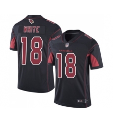 Youth Arizona Cardinals #18 Kevin White Limited Black Rush Vapor Untouchable Football Jersey
