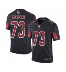Men's Arizona Cardinals #73 Max Garcia Limited Black Rush Vapor Untouchable Football Jersey