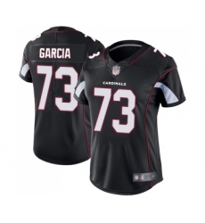 Women's Arizona Cardinals #73 Max Garcia Black Alternate Vapor Untouchable Limited Player Football Jersey
