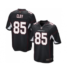 Men's Arizona Cardinals #85 Charles Clay Game Black Alternate Football Jersey