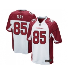Men's Arizona Cardinals #85 Charles Clay Game White Football Jersey