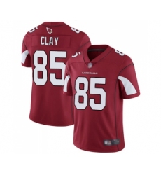 Men's Arizona Cardinals #85 Charles Clay Red Team Color Vapor Untouchable Limited Player Football Jersey