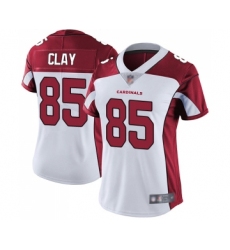 Women's Arizona Cardinals #85 Charles Clay White Vapor Untouchable Limited Player Football Jersey