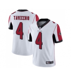 Youth Atlanta Falcons #4 Giorgio Tavecchio White Vapor Untouchable Limited Player Football Jersey