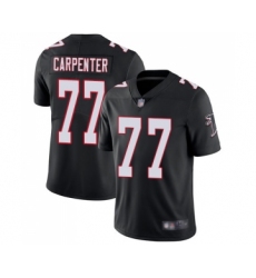 Youth Atlanta Falcons #77 James Carpenter Black Alternate Vapor Untouchable Limited Player Football Jersey