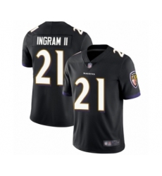 Youth Baltimore Ravens #21 Mark Ingram II Black Alternate Vapor Untouchable Limited Player Football Jersey