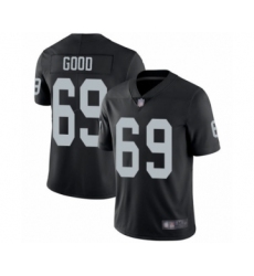 Men's Oakland Raiders #69 Denzelle Good Black Team Color Vapor Untouchable Limited Player Football Jersey