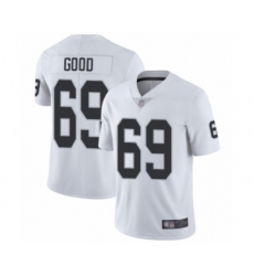 Youth Oakland Raiders #69 Denzelle Good White Vapor Untouchable Limited Player Football Jersey