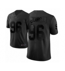 Youth Oakland Raiders #96 Clelin Ferrell Limited Black City Edition Football Jersey