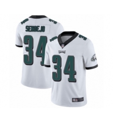 Youth Philadelphia Eagles #34 Andrew Sendejo White Vapor Untouchable Limited Player Football Jersey