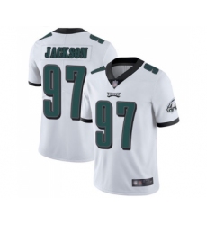 Men's Philadelphia Eagles #97 Malik Jackson White Vapor Untouchable Limited Player Football Jersey