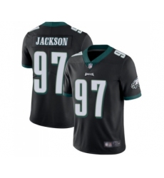 Youth Philadelphia Eagles #97 Malik Jackson Black Alternate Vapor Untouchable Limited Player Football Jersey