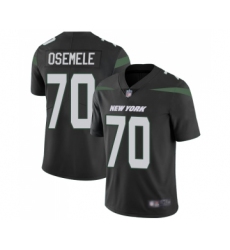 Youth New York Jets #70 Kelechi Osemele Black Alternate Vapor Untouchable Limited Player Football Jersey