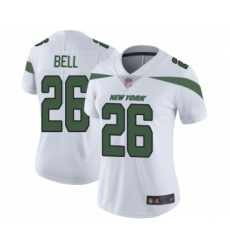 Women's New York Jets #26 Le Veon Bell White Vapor Untouchable Limited Player Football Jersey