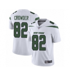 Youth New York Jets #82 Jamison Crowder White Vapor Untouchable Limited Player Football Jersey