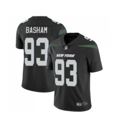 Youth New York Jets #93 Tarell Basham Green Team Color Vapor Untouchable Limited Player Football Jersey