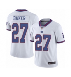 Youth New York Giants #27 Deandre Baker Limited White Rush Vapor Untouchable Football Jersey