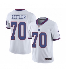 Youth New York Giants #70 Kevin Zeitler Limited White Rush Vapor Untouchable Football Jersey