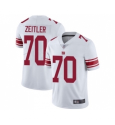 Youth New York Giants #70 Kevin Zeitler White Vapor Untouchable Limited Player Football Jersey