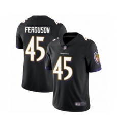 Youth Baltimore Ravens #45 Jaylon Ferguson Black Alternate Vapor Untouchable Limited Player Football Jersey