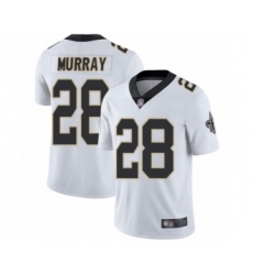 Men's New Orleans Saints #28 Latavius Murray White Vapor Untouchable Limited Player Football Jersey