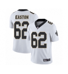 Men's New Orleans Saints #62 Nick Easton White Vapor Untouchable Limited Player Football Jersey