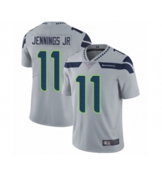 Youth Seattle Seahawks #11 Gary Jennings Jr. Grey Alternate Vapor Untouchable Limited Player Football Jersey