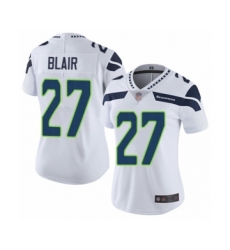 Women's Seattle Seahawks #27 Marquise Blair White Vapor Untouchable Limited Player Football Jersey