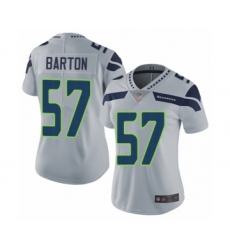 Women's Seattle Seahawks #57 Cody Barton Grey Alternate Vapor Untouchable Limited Player Football Jersey