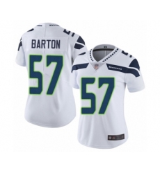 Women's Seattle Seahawks #57 Cody Barton White Vapor Untouchable Limited Player Football Jersey