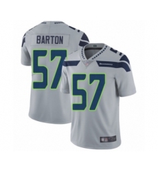 Youth Seattle Seahawks #57 Cody Barton Grey Alternate Vapor Untouchable Limited Player Football Jersey