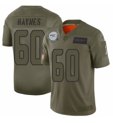 Men's Seattle Seahawks #60 Phil Haynes Limited Camo 2019 Salute to Service Football Jersey