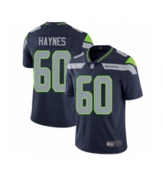 Men's Seattle Seahawks #60 Phil Haynes Navy Blue Team Color Vapor Untouchable Limited Player Football Jersey
