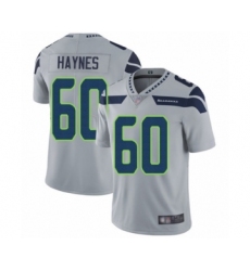 Youth Seattle Seahawks #60 Phil Haynes Grey Alternate Vapor Untouchable Limited Player Football Jersey
