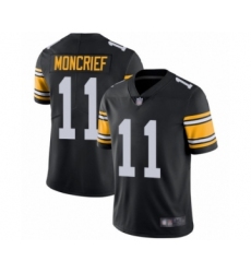 Men's Pittsburgh Steelers #11 Donte Moncrief Black Alternate Vapor Untouchable Limited Player Football Jersey