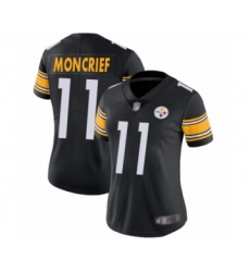 Women's Pittsburgh Steelers #11 Donte Moncrief Black Team Color Vapor Untouchable Limited Player Football Jersey