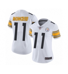 Women's Pittsburgh Steelers #11 Donte Moncrief White Vapor Untouchable Limited Player Football Jersey
