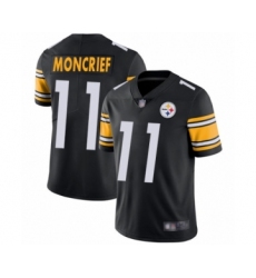 Youth Pittsburgh Steelers #11 Donte Moncrief Black Team Color Vapor Untouchable Limited Player Football Jersey